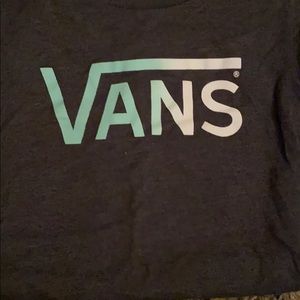 Dark grey Vans shirt